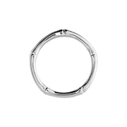 Sterling silver bamboo ring