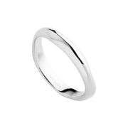 Silver irregular ring