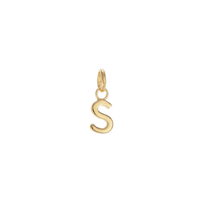 Gold plated S initial