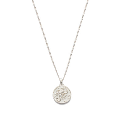 Scorpio zodiac necklace