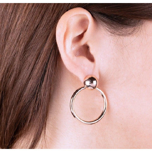 ROSE GOLD PLATED EARRINGS