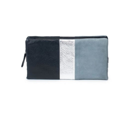 Lusca purse Steel Grey/Black/Silver