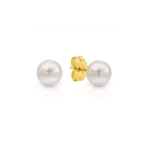 4mm round cultured pearls