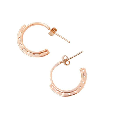 Rose gold Vino earrings