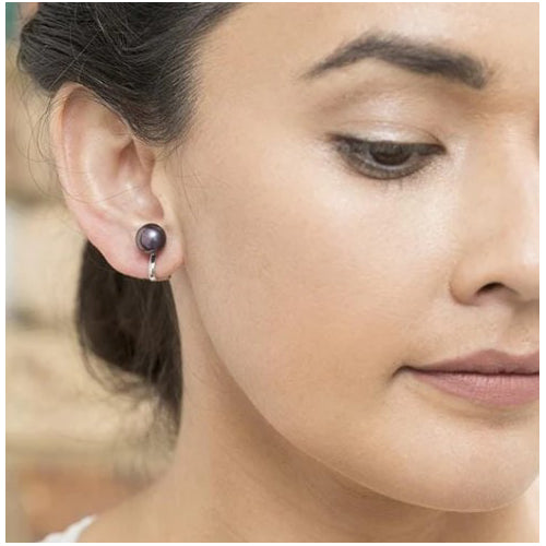 Sterling silver clip on earrings
