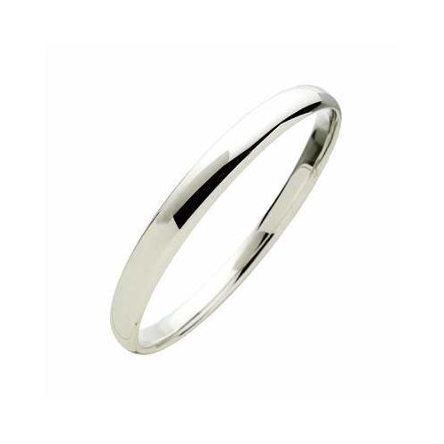STERLING SILVER COPPER FILLED BANGLE