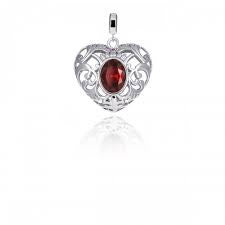 Kagi small heartfelt heart pendant