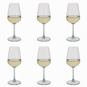 white wine glasses