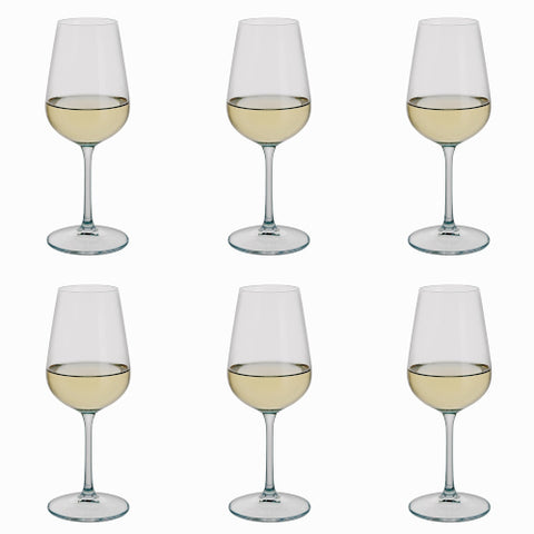 white wine glasses