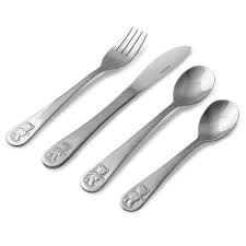 Engraving styles for children's cutlery