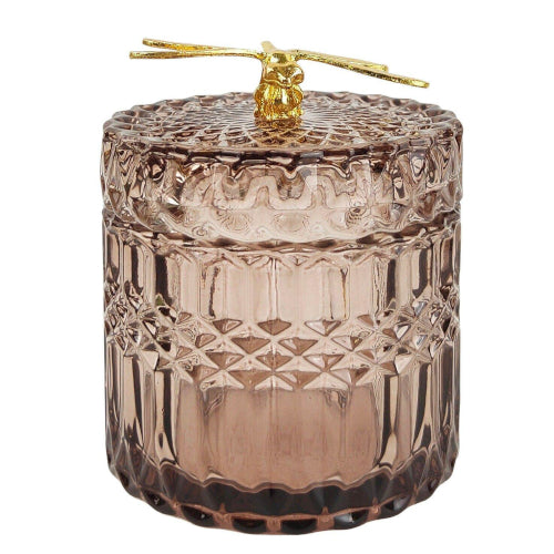 Tommy Rose glass canister