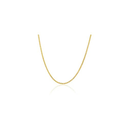 9ct yellow gold wheat chain