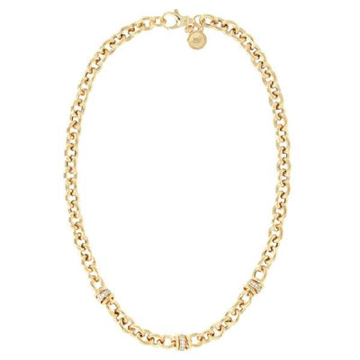 Bronzallure chain link necklace
